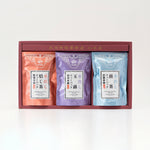 特撰 八女水出し茶 玉露・煎茶・焙じ茶 ティーバッグ3本詰合せ箱