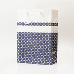 紙製手提げ袋 古銭七宝紋 大型/三本箱〜五本箱用